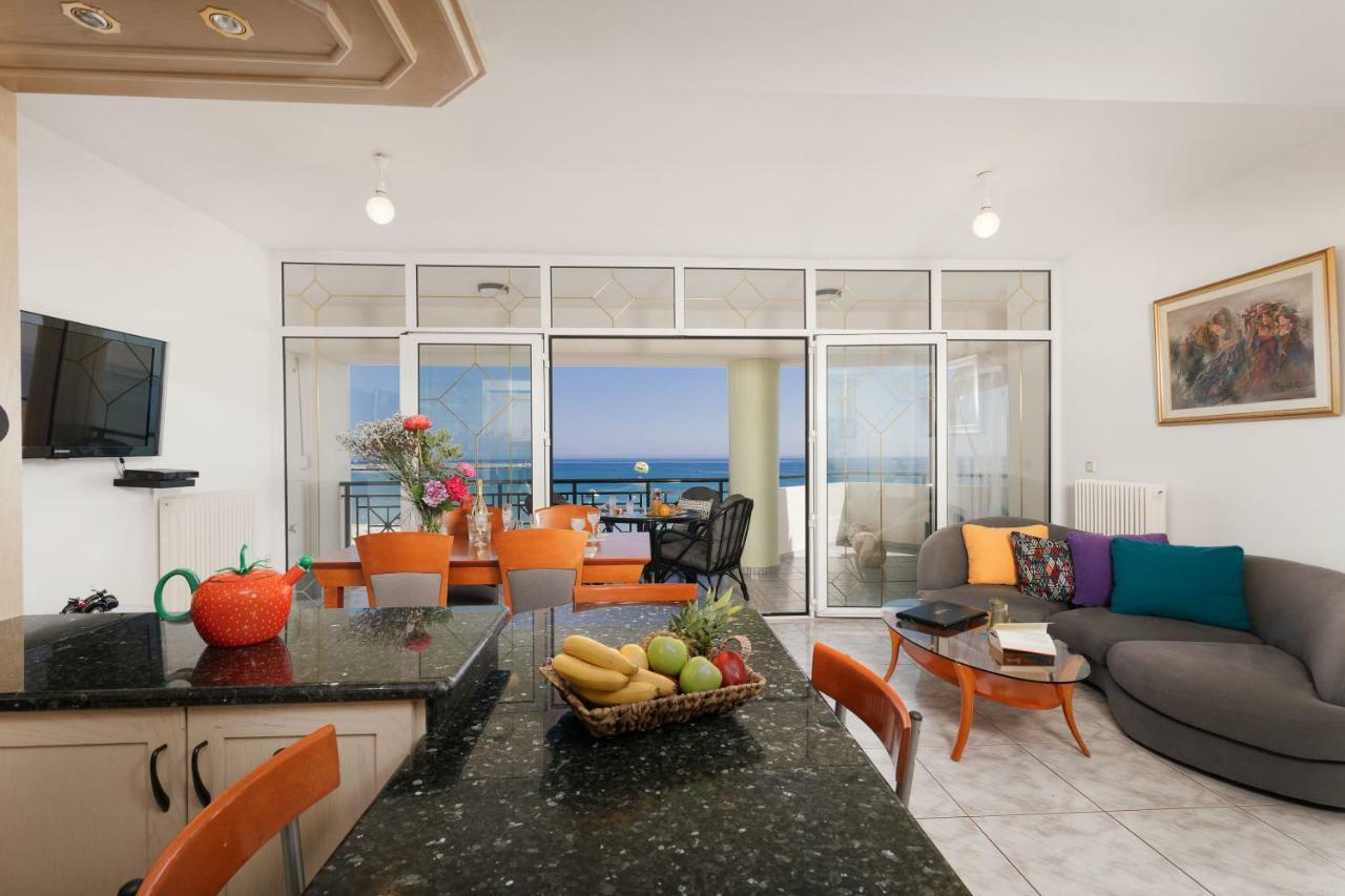 Breathless Sea Apartment 罗希姆诺 外观 照片